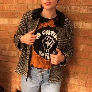 Talbots Patterned Blazer